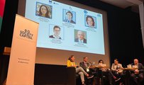 Managing Director Gemma Bourne speaking on a panel at UKREiiF
