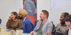 Group of people at an event