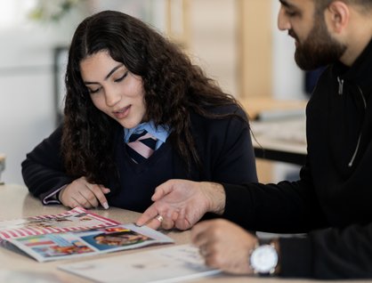 AllChild - student with Linkworker