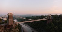 Bridge over river in Bristol