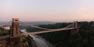 Bridge over river in Bristol