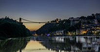 Bridge view from the water