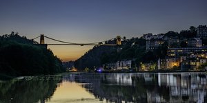Bridge view from the water