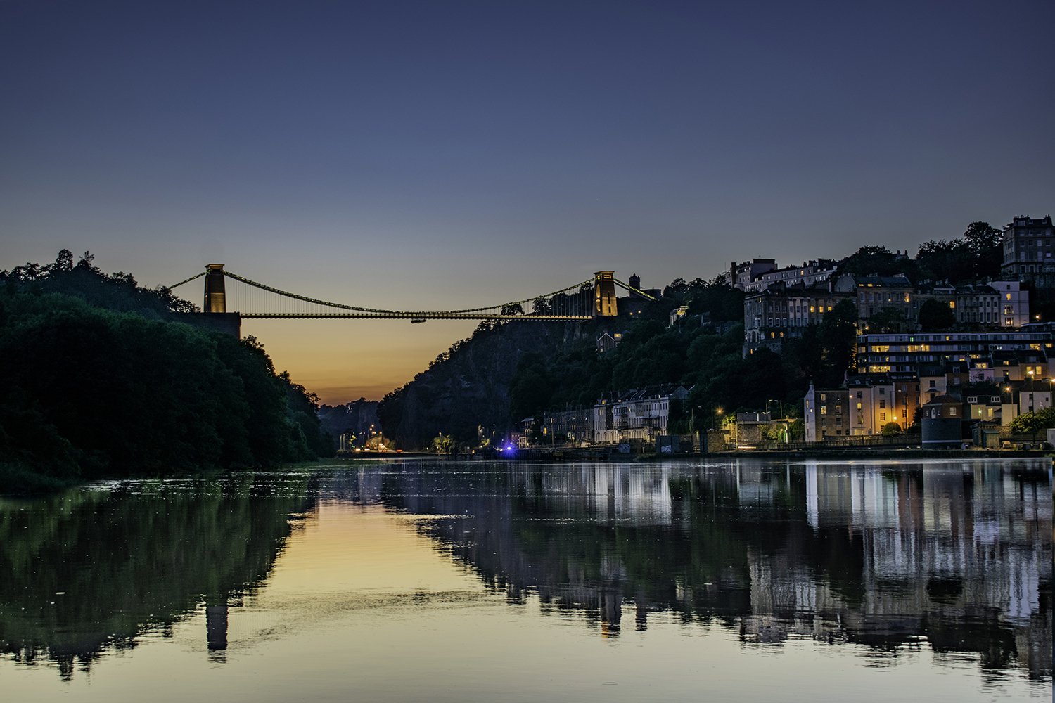 Bridge view from the water