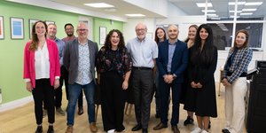 Refugee Better Outcomes Partnership welcoming an MP visit