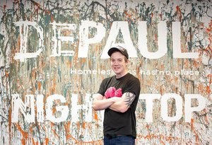 Liam, a benefactor of the Manchester Youth Homelessness prevention programme