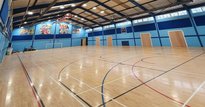Empty sports hall that has been refurbished
