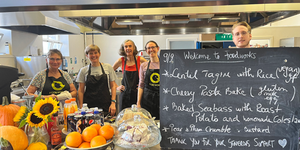 Food works team of staff and volunteers