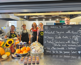 Food works team of staff and volunteers