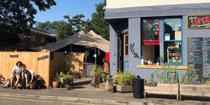 Outside view of a pub