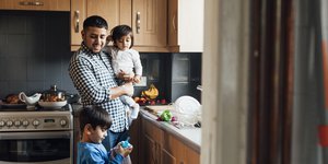 Family living at P3's housing